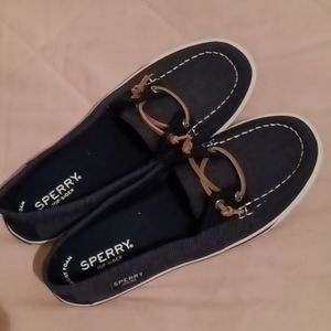 Sperry Navy Blue Top-Siders  8